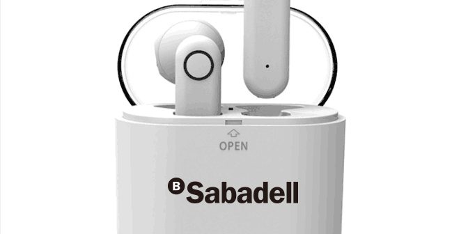 Auriculares Banco Sabadell